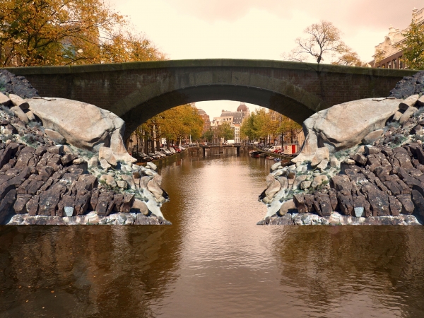 Creation of old bridge: Step 2